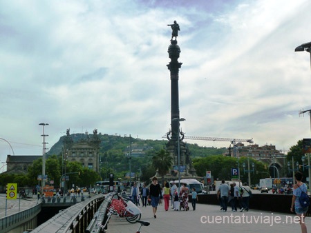 Estátua de Colón; Barcelona.